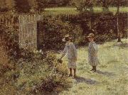 Children in the Garden, Wladyslaw Podkowinski
